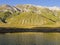 Stunning view of Pietranzoni lake nestled in Campo Imperatore valley, Gran Sasso National Park, Abruzzo region, Italy