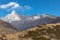 Stunning view of the Siguniang Four Sisters Mountain in Sichuan, China