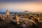 Stunning view at Sree Virupaksha Temple, Hampi, Karnataka, India