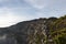 Stunning views of the cliff from the crater of Mount Gede Pangrango