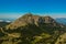 Stunning views over Mount Lovcen, Montenegro