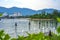 Stunning views from the promenade to the ocean. Tropical island Langkawi