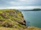 The stunning Welsh coastline captured from the cliff top walk