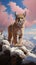 Stunning Wildlife impressionist painting style of Terry Isaac and Mark Keathley Generative AI