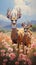 Stunning Wildlife impressionist painting style of Terry Isaac and Mark Keathley Generative AI