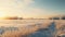 Stunning Winter Landscape In Rural Finland: A Scenic Uhd Photo
