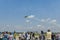 Stunt plane at air show