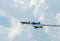 Stunt planes perform in Michigan air show