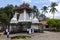 The stupa complex at the Gadaladeniya Raja Maha Vihara located in Diggala near Kandy in Sri Lanka.