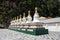 Stupa at Dudjom New Treasure Buddhist Society, Ipoh, Perak, Malaysia