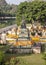 Stupa and mani stones