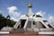 Stupa museum of Monk Luang Pu Khao Ananyo for Thai people and foreign travelers travel visit and respect praying in Wat Tham Klong