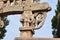 Stupa No 1, North Gateway,  Architrave rear view. The Great Stupa, World Heritage Site, Sanchi