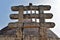 Stupa No 1, West Gateway, Closeup of carved Architrave, The Great Stupa, World Heritage Site