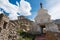 Stupa at Padum Village in Zanskar, Ladakh, Jammu and Kashmir, India