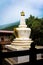 Stupa in Punakha Dzong (Pungthang Dechen Phodrang Dzong - Palace of Great Happiness) in Punakha, Bhutan.