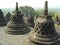 Stupa\'s at Bhuddist Borobudur temple