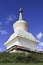 Stupa at Songzanlin Temple, largest Tibetan Buddhist monastery in Yunnan Province, China.