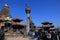 Stupa and temples in Durbar Square