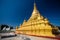 Stupa view of Kuthodaw pagoda, Mandalay, Myanmar