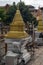 Stupa at  Wat Chedi Luang, Chiang Mai, Thailand
