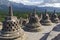 Stupas in Borobudur