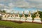 Stupas at the Chagdud Gonpa Khadro Ling Buddhist Temple in Tres Coroas, Brazil