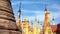 The stupas of Indein shrine, Inle Lake, Myanmar