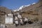 Stupas in the mountains, Ladakh, India