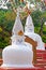 Stupas in Swayambhunath Monkey temple , Kathmandu, Nepal.