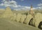 Stupas in Tibet