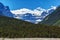 Stutfield Glacier on the Icefields Parkway in the Canadian Rockies