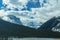 Stutfield Glacier on a overcast afternoon