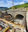 Stuttgart, Germany, 09/19/2020: Construction site of the Stuttgart21 railway project