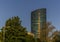 STUTTGART,GERMANY - MAY 25,2018: Industriestrasse This is the modern Colorado Tower