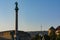 Stuttgart Germany Victory Column TV Tower Schlossplatz Castle City Center Sunrise