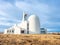 Stykkisholmur church on hill, Iceland