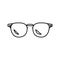 style glasses optical color icon vector illustration