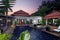 Style  villa  in tropic environment