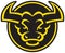 Stylised bulls head logo