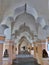 Stylish arches of Thanjavur art gallery, Tamil Nadu, southern India.