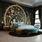 Stylish Art Nouveau luxury bedroom