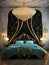 Stylish Art Nouveau luxury bedroom