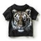 Stylish baby shirt with leopard print