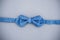 Stylish bowtie soft cloth ribbon.