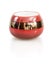 Stylish ceramic candlestick with reflection