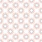 Stylish circle geometric on stripe polka dots monotone on white background seamless pattern vector for fashion fabric and prints