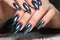 stylish design of manicure