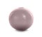 Stylish empty pink ceramic vase isolated