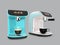 Stylish espresso coffee machines with touch screen